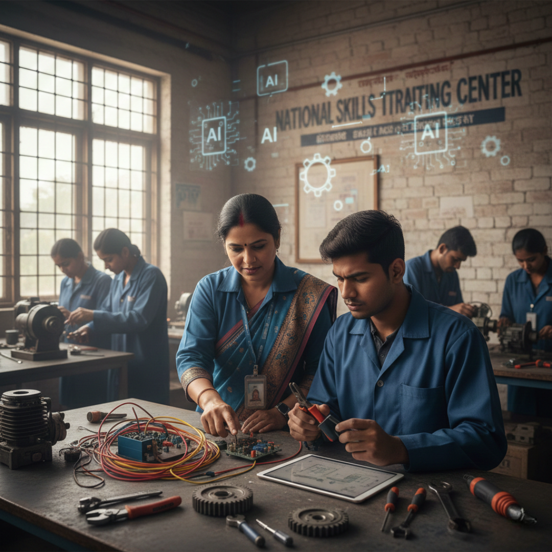 Vocational training developing skills machines can’t replace through hands-on expertise