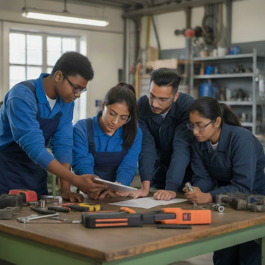 Vocational education helping reduce youth unemployment through skills training