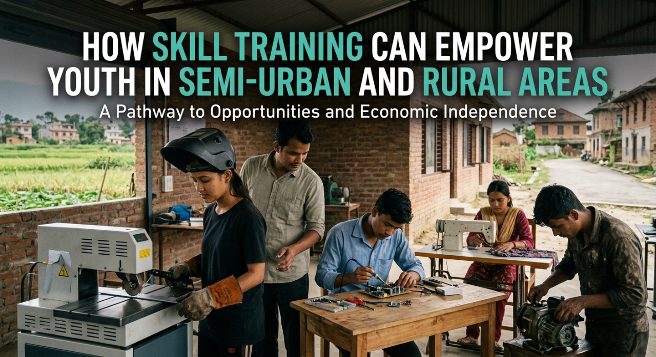 Vocational skill training helping rural and semi-urban youth gain employment opportunities
